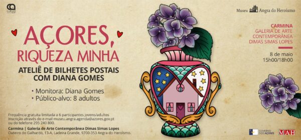 Cartaz Açores, Riqueza Minha atelie